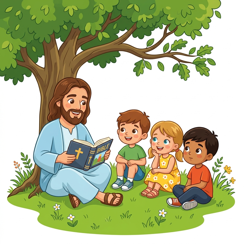 Jesus com as Crianças
