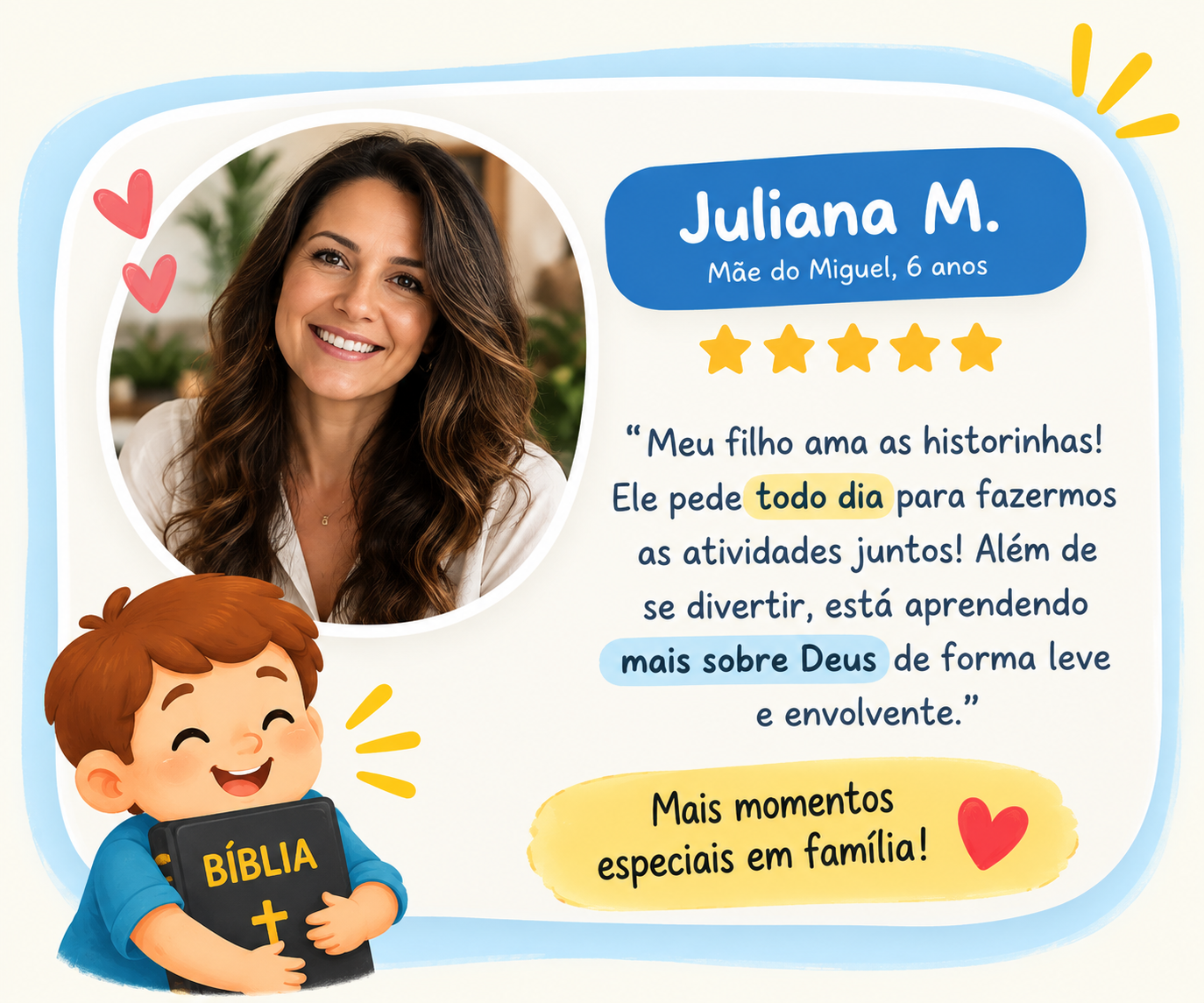 Depoimento Brotinhos de Luz 1