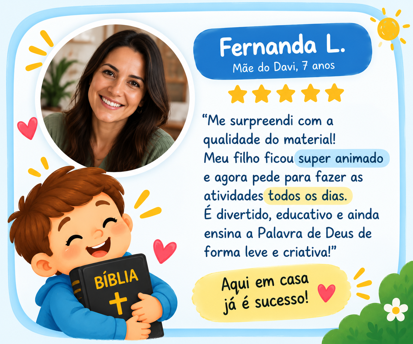 Depoimento Brotinhos de Luz 3
