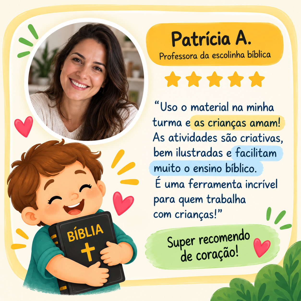 Depoimento Brotinhos de Luz 4